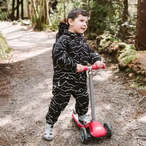 Children's fleece-lined rain Trousers Jan & Jul image-1