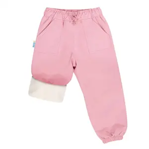 Children's fleece-lined rain Trousers Jan & Jul image-0