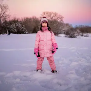 Children's fleece-lined rain Trousers Jan & Jul image-2