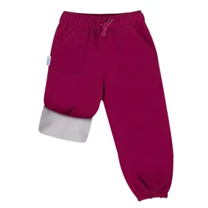 Children's fleece-lined rain Trousers Jan & Jul image-0