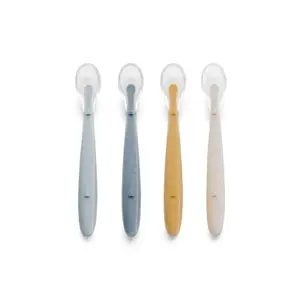 Soft silicone baby spoon Jané (x4) image-0