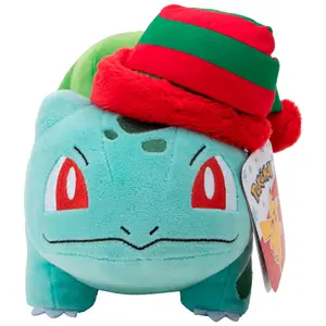 Αρκουδάκι Jazwares Pokemon Christmas Bulbasaur image-0