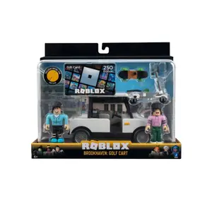 Golf car building set with 2 roblox figures Jazwares image-0