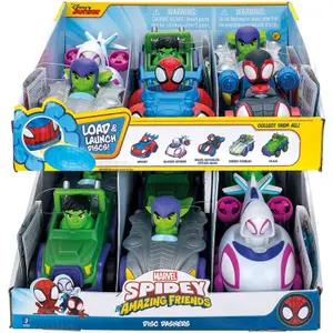 Car game display Jazwares Spidey +Friends image-0