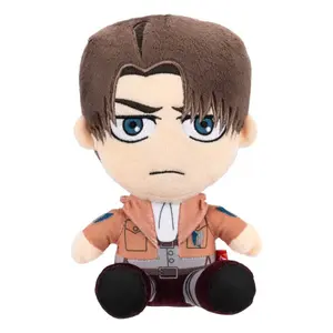 Plush Jazwares Attack On Titan Total Anime Levi image-0