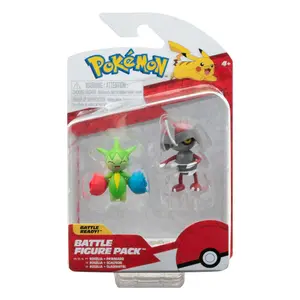 Sammlerfigur Jazwares Pokémon Scalpion Rosélia (x2)