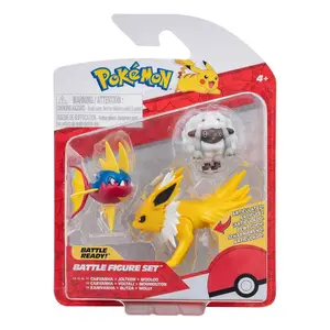 Collectible figurine Jazwares Pokémon Battle Figure Set Moumouton Carvanha & Voltali (x3) image-4