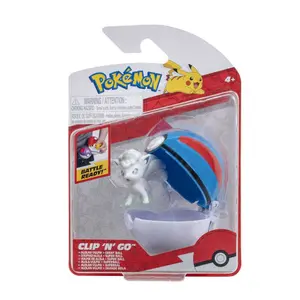 Ball with figurine Jazwares Pokémon Clip'n'Go Poké Goupix d'Alola & Poké Ball image-1
