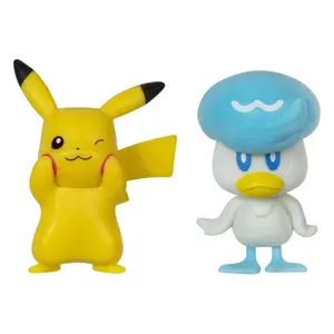Collectible figurine Jazwares Pokémon Gen IX Pikachu & Coiffeton (x2) image-0