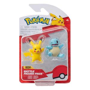 Figurka kolekcjonerska Jazwares Pokémon Carapuce Pikachu (x2) image-1