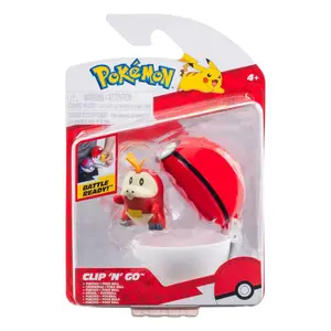 Miniature collectible figurine Jazwares Pokémon Chochodile image-3