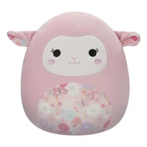 Soft toy Jazwares Squishmallows Pink Lamb with Floral Ears and Belly Lala image-0