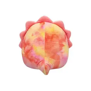 Soft toy Jazwares Squishmallows Pink Tie-Dye Triceratops with Fuzzy Belly and Winking Trinity image-1