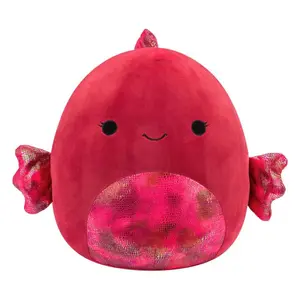Bamseset Jazwares Squishmallows Raspberry Betta Fish Barella image-0