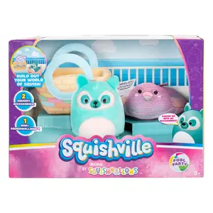 Plush and accessories Jazwares Squishville Mini Squishmallows Set Pool Party image-1