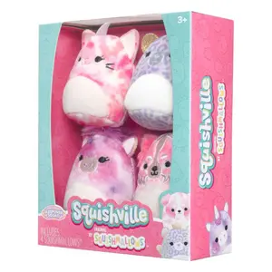 Mini stuffed toy Jazwares Squishville Squishmallows Sleepover Squad (x4) image-6