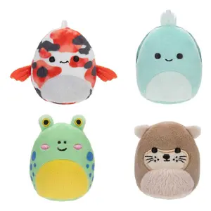 Mini stuffed toy Jazwares Squishville Squishmallows Pond Squad (x4) image-0