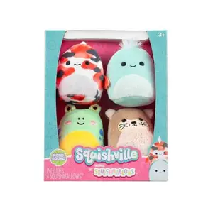 Mini stuffed toy Jazwares Squishville Squishmallows Pond Squad (x4) image-2