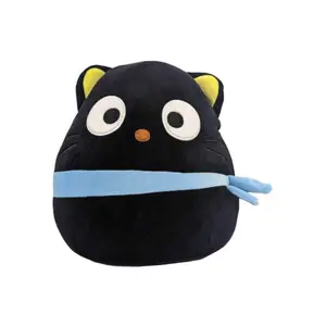 Plush Jazwares Squishmallows Sanrio Core Chococat Blue Ribbon image-0