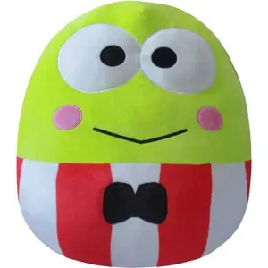 Plush Jazwares Squishmallows Sanrio Core Keroppi Red Striped Suit