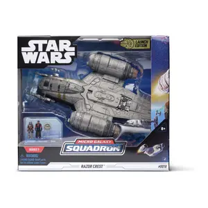 Figurine Jazwares Star Wars Micro Galaxy Squadron Véhicule Avec s Razor Crest image-0