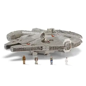 Figurine Jazwares Star Wars Micro Galaxy Squadron Feature Millennium Falcon image-0