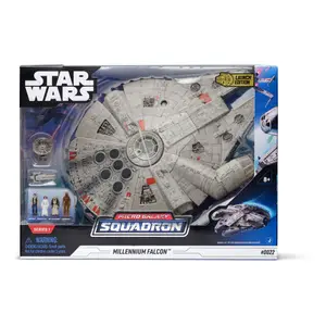 Figurine Jazwares Star Wars Micro Galaxy Squadron Feature Millennium Falcon image-1