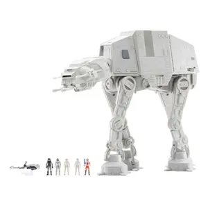 Figur med køretøj Jazwares Star Wars Micro Galaxy Squadron Assault Class AT-AT