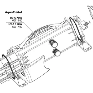 Mittelgehäuse JBL AquaCristal UV-C image-2