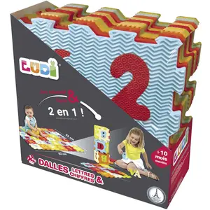 Number + letter tiles 36 pieces ludi Jbm Sarl image-3