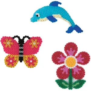 Creative activities 4000-piece jar with 3 plates Jbm Hama image-2