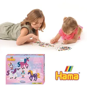 Creative activities of 4000 beads with 2 horse plates Jbm Hama image-3