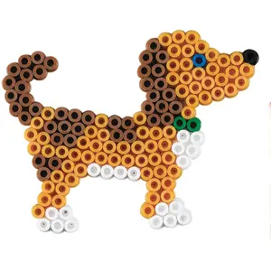 Set of 7000 perles jar and 2 plates Jbm Hama image-3