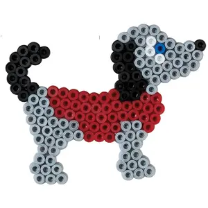 Set of 7000 perles jar and 2 plates Jbm Hama image-2