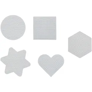 Small geometrical pearl plates Jbm Hama (x5) image-0