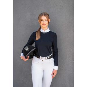 Women's long sleeve competition polo shirt JD Attack Jessy image-3