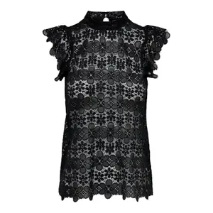 Blusa de encaje para mujer JDY JRS Blond image-0