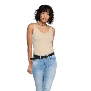 Camiseta de tirantes de punto para mujer JDY Nanna image-2