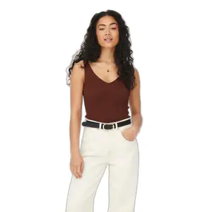 Camiseta de tirantes de punto para mujer JDY Nanna image-1