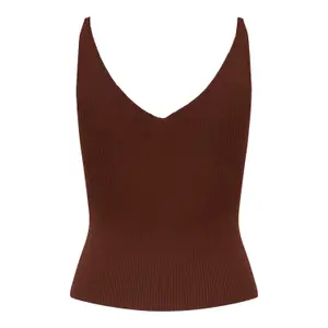 Camiseta de tirantes de punto para mujer JDY Nanna image-5