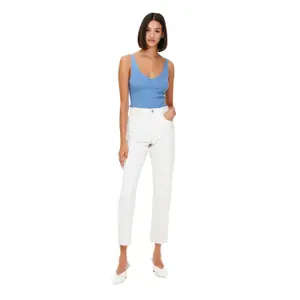 Camiseta de tirantes de punto para mujer JDY Nanna image-4