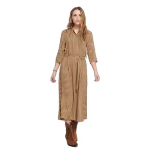 Vestido midi tejido de mujer 3/4 JDY Staar Life image-1