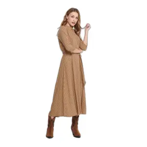 Vestido midi tejido de mujer 3/4 JDY Staar Life image-2