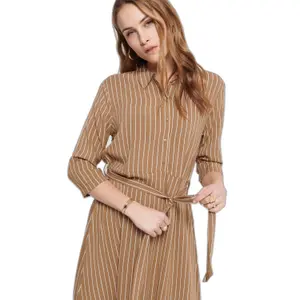 Vestido midi tejido de mujer 3/4 JDY Staar Life image-4