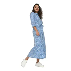Vestido midi tejido de mujer 3/4 JDY Staar Life image-4