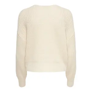 Cardigan court malha de manga comprida para mulheres JDY Justy image-4