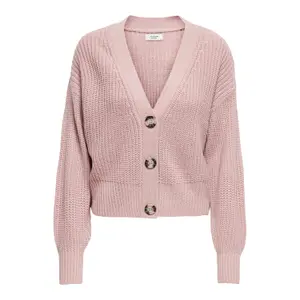 Langærmet strikket cardigan til kvinder JDY Justy image-0