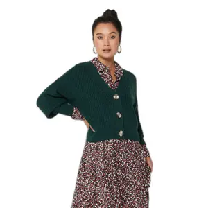 Cardigan court maille manches longues femme JDY Justy image-2