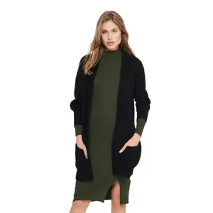 Langærmet strikket cardigan til kvinder JDY Miggy Megan image-1