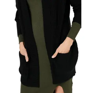 Langærmet strikket cardigan til kvinder JDY Miggy Megan image-5